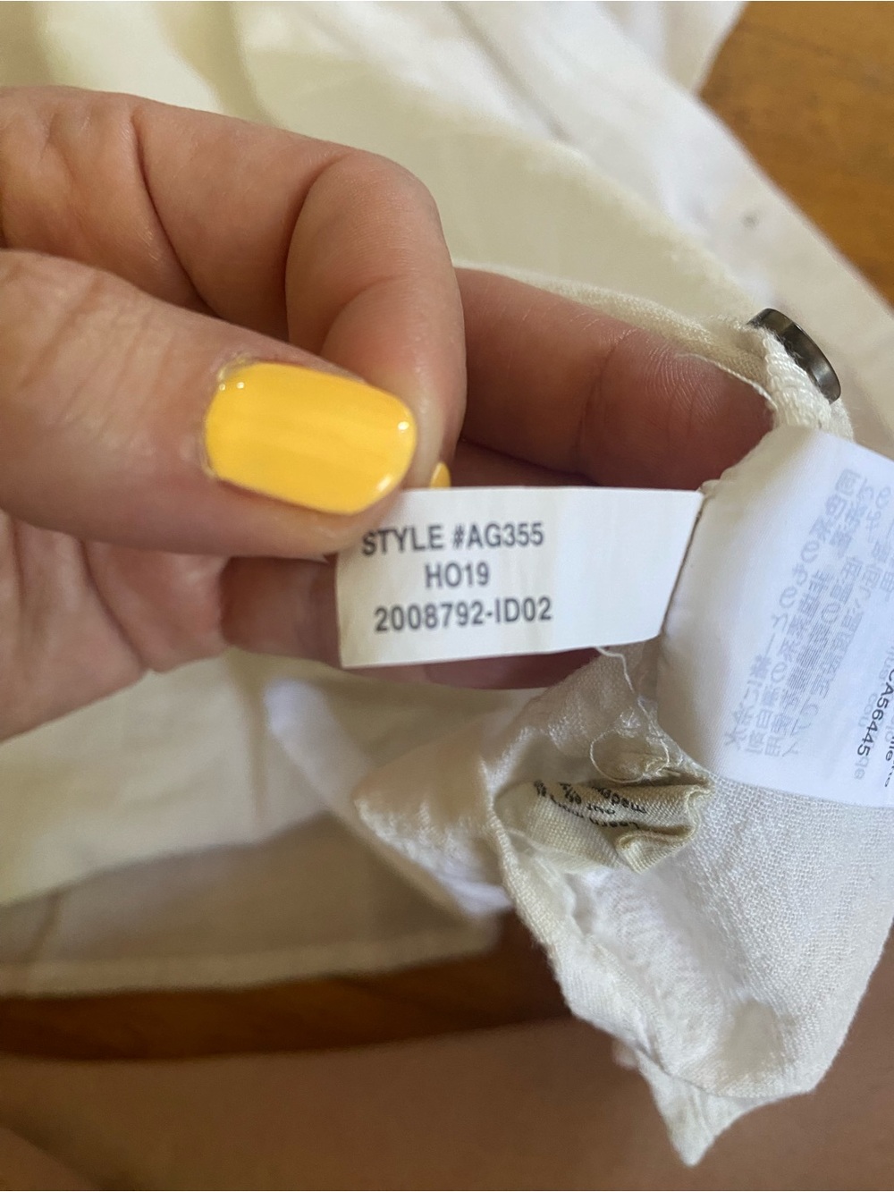 Madewell White Button-Up Beach Coverup - Picture 3 of 3